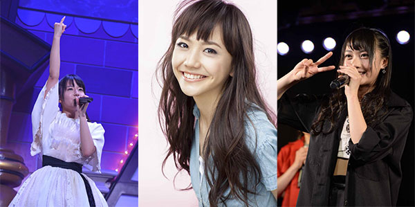 Mizuki (ex Shiritsu Ebisu Chuugaku), Matsui Airi (ex Sakura Gakuin), Kizaki Yuria (AKB48)